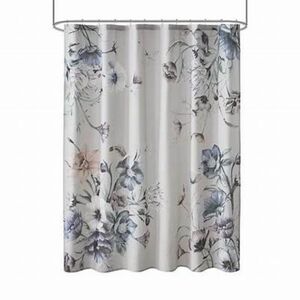 Madison ParkMadison Park Gisele Floral Printed Cotton Shower Curtain
